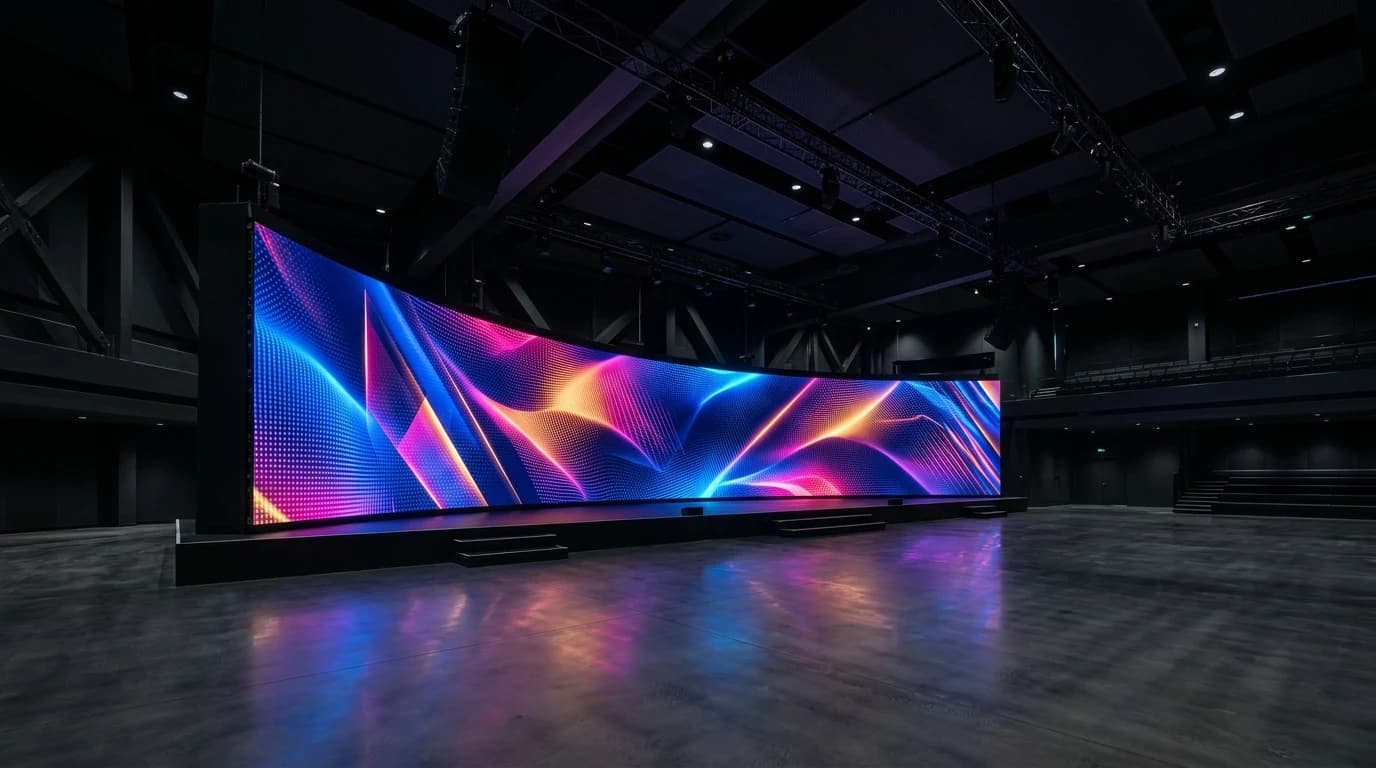 Cinematic LED Video Wall Architecture