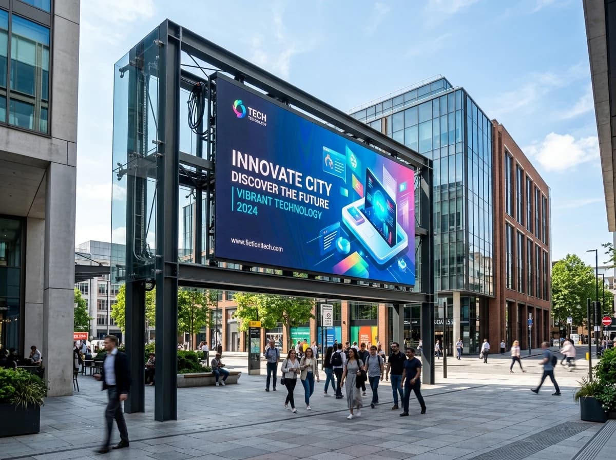Outdoor High-Brightness LED Video Walls